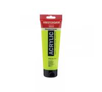 Peinture Acrylique En Tube - Jaune Reflex - 256 - Amsterdam - 250ml