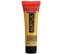 Peinture Acrylique en tube jaune transparent moyen 20ml - Amsterdam G
