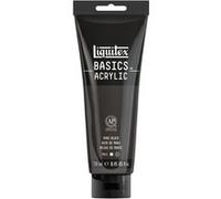 Peinture Acrylique en tube noir de mars 250ml - Liquitex Basics Noir