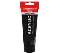 Peinture Acrylique en tube - Noir oxyde - 735 - Amsterdam - 250ml Noir