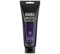 Liquitex Peinture acrylique Basics, résistante à la lumière, satinée, 250 ml Pourpre