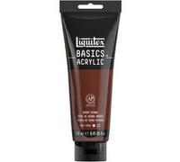 Liquitex – Peinture acrylique Basics – Terre de sienne brûlée – 250 ml
