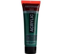 Peinture Acrylique en tube vert permanent foncé 20ml - Amsterdam G