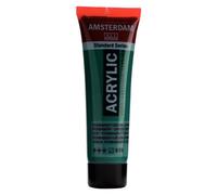 Peinture Acrylique En Tube - Vert Permanent Foncé - 619 - Amsterdam - 20ml