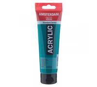 Peinture Acrylique En Tube - Vert Phtalo - 675 - Amsterdam - 120ml