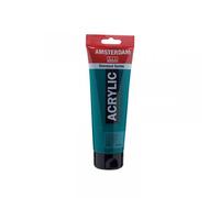 Peinture Acrylique En Tube - Vert Phtalo - 675 - Amsterdam - 250ml