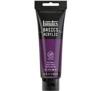 Liquitex Peinture acrylique Basics - Satinée, résistante à la lumière, 118 ml Violet foncé