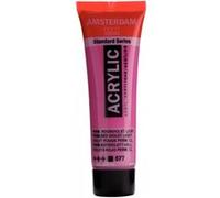 Amsterdam Tube de peinture acrylique Standard Series - Violet Rouge clair permanent 577-20 ml - Pigment résistant à la lumière de haute qualité - Finition durable - Fabriqué aux Pays-Bas