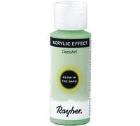 Peinture acrylique fluo phosphorescente 59 ml - vert Multicolore G