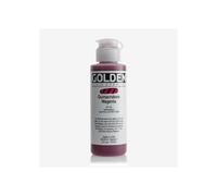 Peinture Acrylique - GOLDEN - High Flow - 119ml - Quinacridone Magenta - Couleur Rose