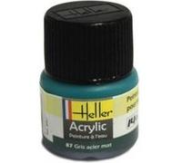 Peinture Acrylique Gris Acier Mat 9087 Heller multicolore G