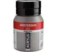 Royal Talens Amsterdam – Peinture acrylique Gris neutre 710 – Pot 500 ml