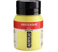 Peinture Acrylique - Jaune azo citron - 267 - Amsterdam - Pot de 500ml Jaune