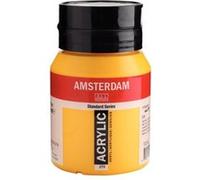Peinture Acrylique - Jaune azo foncé - 270 - Amsterdam - Pot de 500ml Jaune