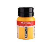 Royal Talens Amsterdam – Peinture acrylique – Jaune azo foncé 270 – Pot 500 ml