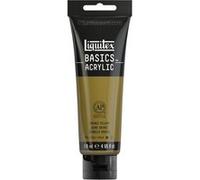 Liquitex 8870049 Basics - Peinture acrylique, peinture artistique monopigmentée, résistante à la lumière, qualité archive, finition satinée, tube de 118 ml - Jaune Bronze