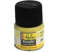 Peinture Acrylique Jaune Citron Mat 9099 Heller multicolore G
