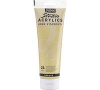 Peinture acrylique - Jaune de Naples - 24 - Pébéo Studio - Tube de 250 ml