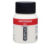 Royal Talens Amsterdam – Peinture acrylique – Jaune de Naples clair 222 – Pot de 500 ml