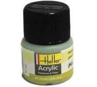 Peinture Acrylique Jaune Pale Mat 9081 Heller multicolore G