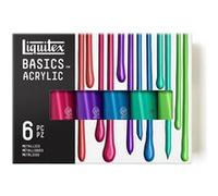 Set De Peinture Acrylique Métallique Liquitex Basics 6 X 118Ml