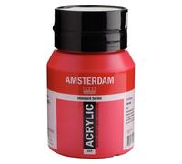 Royal Talens Amsterdam – Peinture acrylique – Magenta primaire 369 – Pot 500 ml