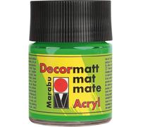 Peinture acrylique Marabu "Decormatt", jaune-vert, 50 ml, en pot