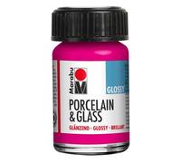 Peinture Acrylique - MARABU - Glossy Framboise - 15 ml - Brillant - Résistant Lave-Vaisselle