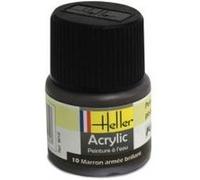Peinture Acrylique Marron Armee Brillant 9010 Heller multicolore G