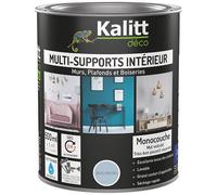 Peinture acrylique mat - multi-supports - 0.5 L - bleu rétro