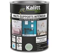 Peinture acrylique mat - multi-supports - 0.5 L - vert d'eau