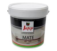 Peinture acrylique mate blanc MF-300 15 L Jafep