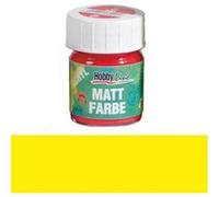 Peinture acrylique mate hobby line, jaune, 50 ml kreul 75503 Jaune G