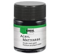C. peinture acrylique mate hobby line, noir, 50 ml, 75520