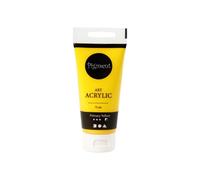 Peinture acrylique mate - Pigment Art Acrylic - - 75 ml Jaune