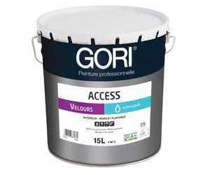 Peinture acrylique - murs et plafonds - 15 L - Goriacess Velours Gori