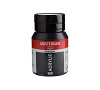 Royal Talens Amsterdam – Peinture acrylique – Noir de bougie 702 – Pot de 500 ml
