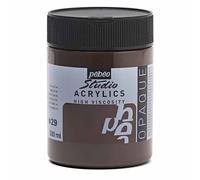 Peinture acrylique - Ombre brûlée - 29 - Pébéo Studio - Pot de 500ml