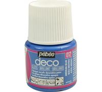 Pébéo 092012 Déco Acrylique 1 Flacon Bleu Moyen 45 ml