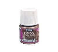 Peinture acrylique opaque perlée - Marron - 45 ml