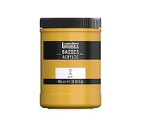 Liquitex Peinture acrylique Basics – Or – Pot 946 ml