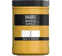 Liquitex Peinture acrylique Basics – Or – Pot 946 ml