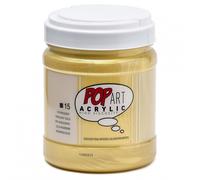Pébéo Peinture acrylique Pop Art – Mate-satinée, haute viscosité – Or 700 ml