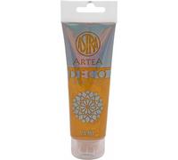 Peinture acrylique or métallisé DECO ARTEA 75 ml - La clé de la créativité ! Idéale pour les décorations et les projets artistiques. Donnez à vos créations une brillance inégalée !