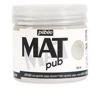 Pébéo – Peinture acrylique Mat Pub – Extra fine, extra mate – Gris chaud 140 ml