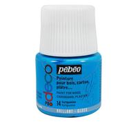 Peinture Acrylique - Pebeo Deco - Turquoise - 45ml
