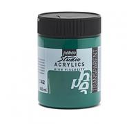 Pébéo Peinture acrylique Fine Studio Acrylics – Vert Émeraude (Émeraude de Phtalocyanine) – 500 ml
