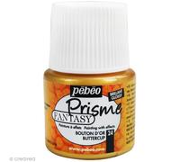 Peinture acrylique - PEBEO - Fantasy Prisme Brillant - 45 ml - Couleur Bouton d'Or - Intérieur