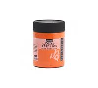 Peinture Acrylique - PEBEO - Orange Cadmium - 500 ml - Séchage rapide - Pour surfaces variées