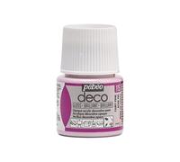 Peinture acrylique - Pébéo - P.BO Déco - Rose fée brillant - 45ml - Finition brillante